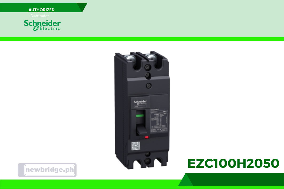 EZC100H2050 - Moulded Case Circuit breaker 2Poles 50amps