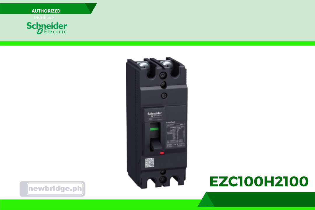 EZC100H2100 - Moulded Case Circuit Breaker 2Poles 100amps