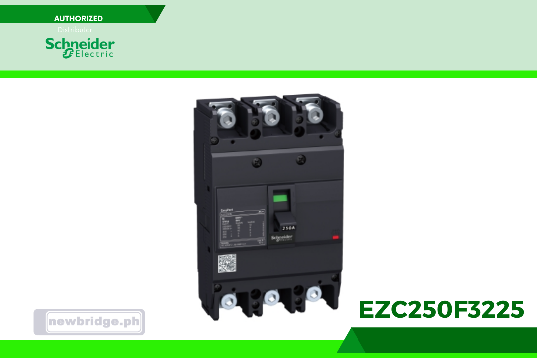 EZC250F3225 - Moulded Case Circuit Breaker 3Poles 225amps