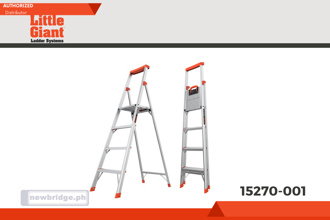 15270-001 FLIP-N-LITE FLIP-N-LITE, 6' Model - ANSI Type IA - 300 lb Rated, Aluminum Stepladder