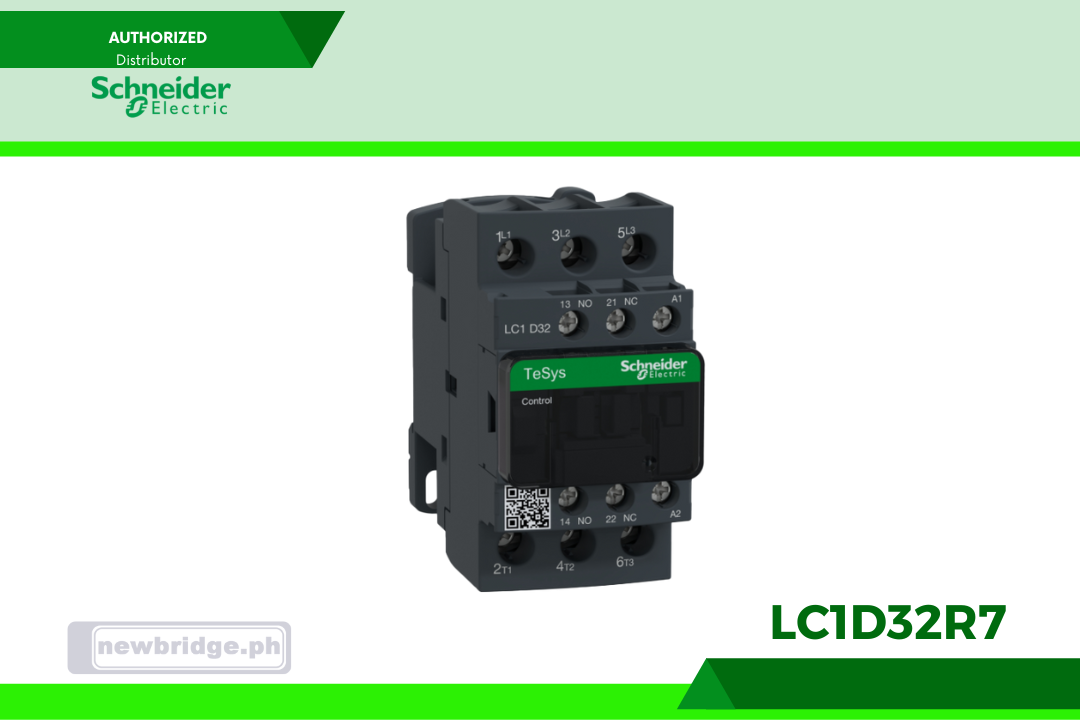 TeSys Deca contactor , 3P(3 NO) , AC-3/AC-3e , <= 440V, 32A , 440V, AC 50/60 Hz coil