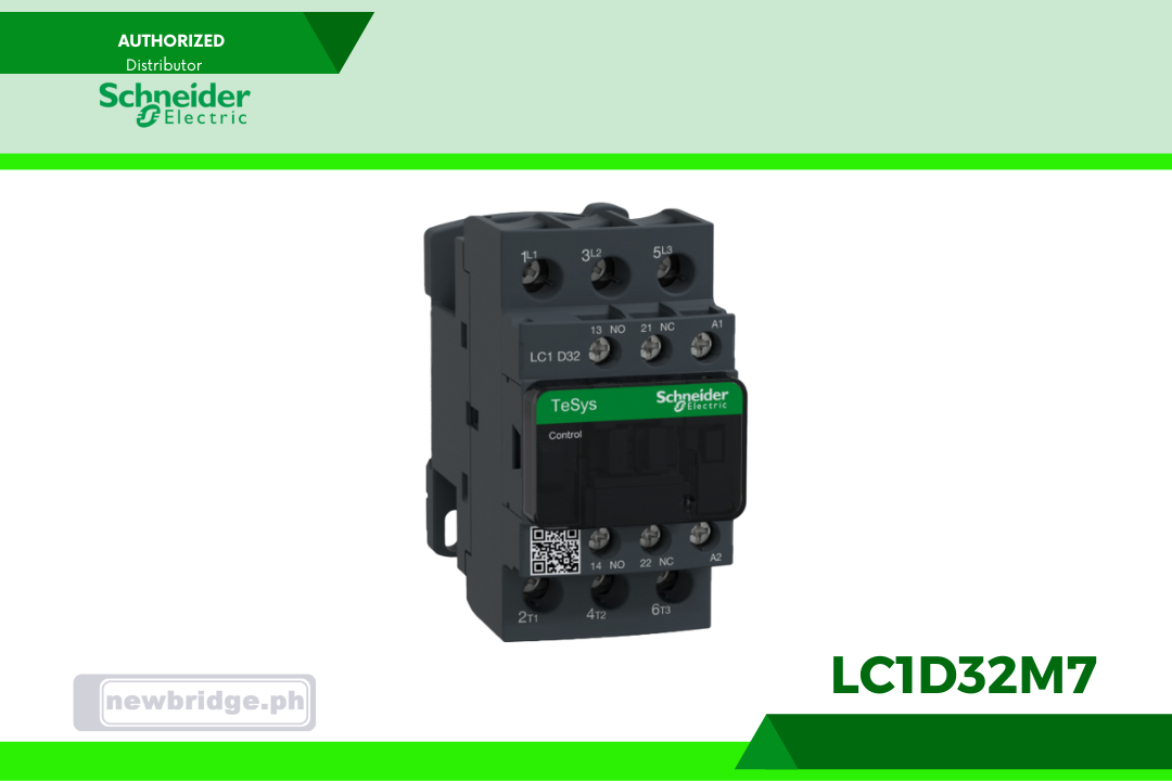 TeSys D contactor - 3P(3 NO) - AC-3 - <= 440 V 32 A - 220 V AC coil