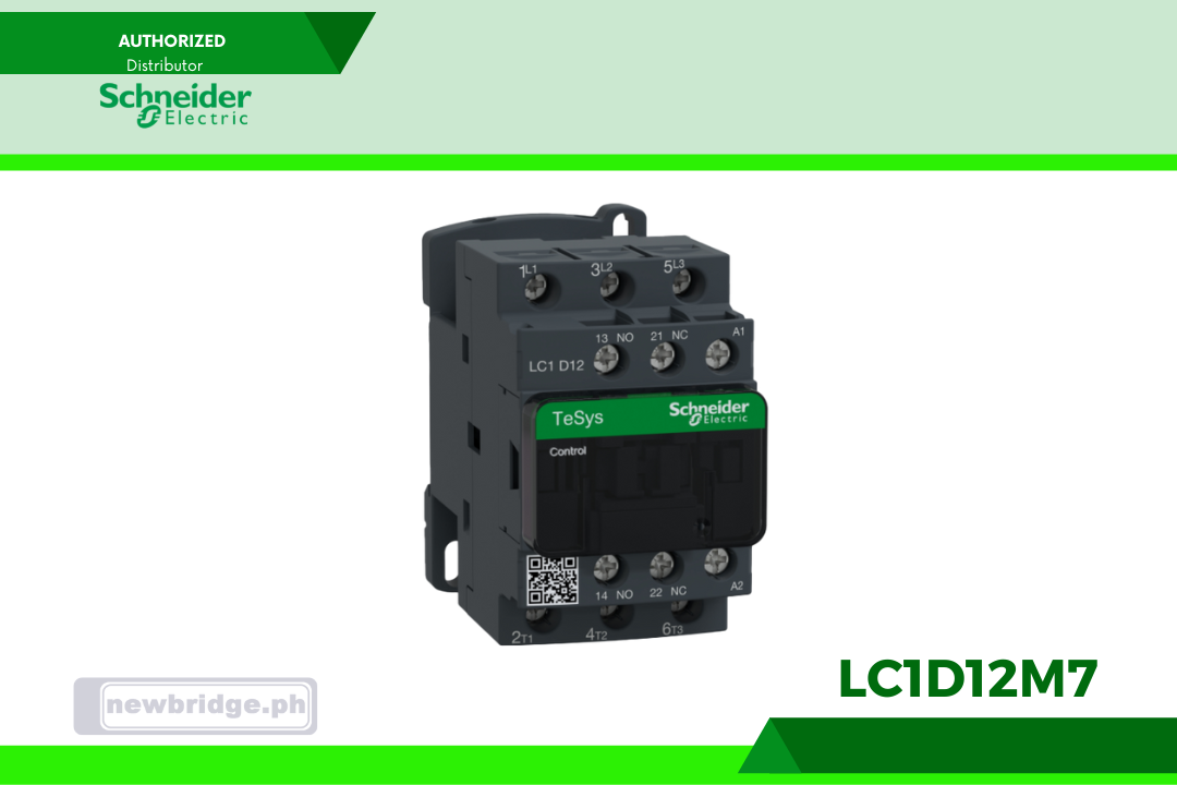 TeSys D contactor - 3P(3 NO) - AC-3 - <= 440 V 12 A - 220 V AC coil