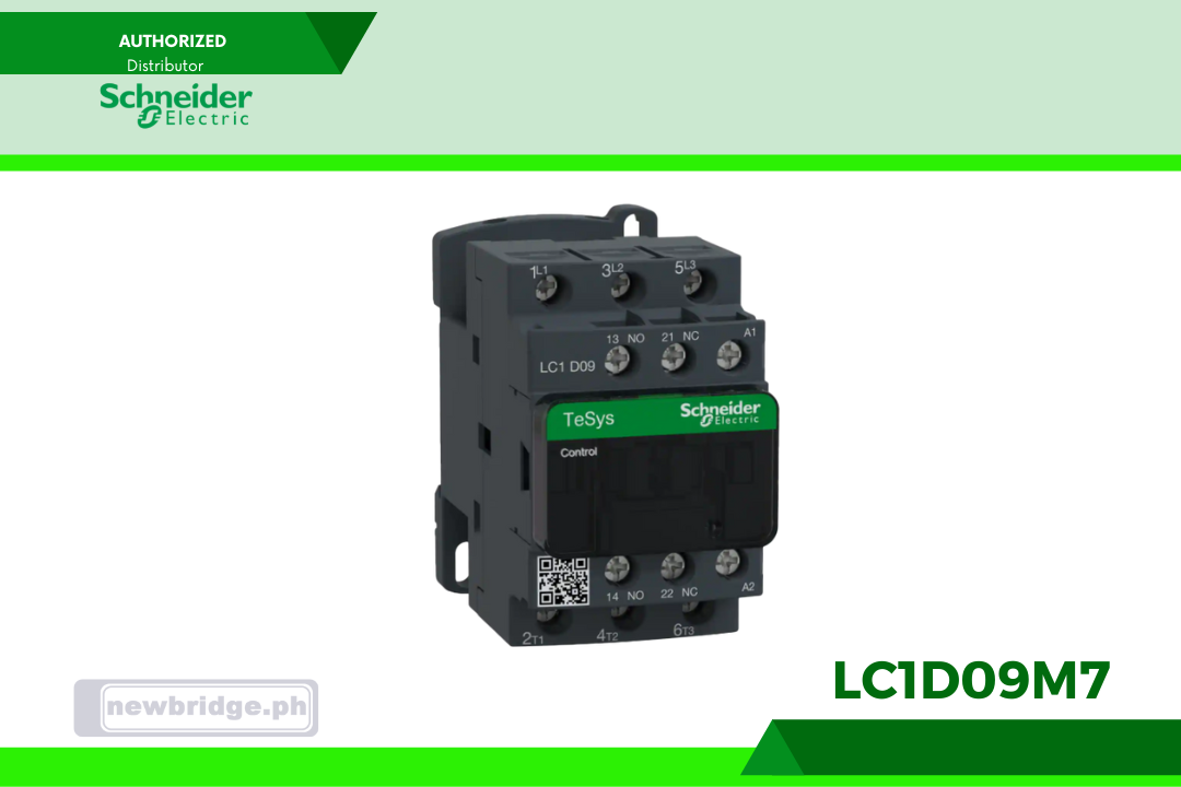 TeSys D contactor - 3P(3 NO) - AC-3 - <= 440 V 9 A - 220 V AC coil