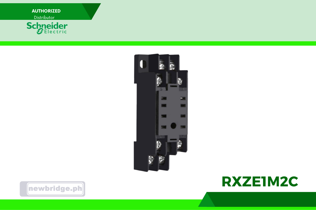 socket RXZ - mixed contact - 7 A - 250 V - screw clamp - for relay RXM2