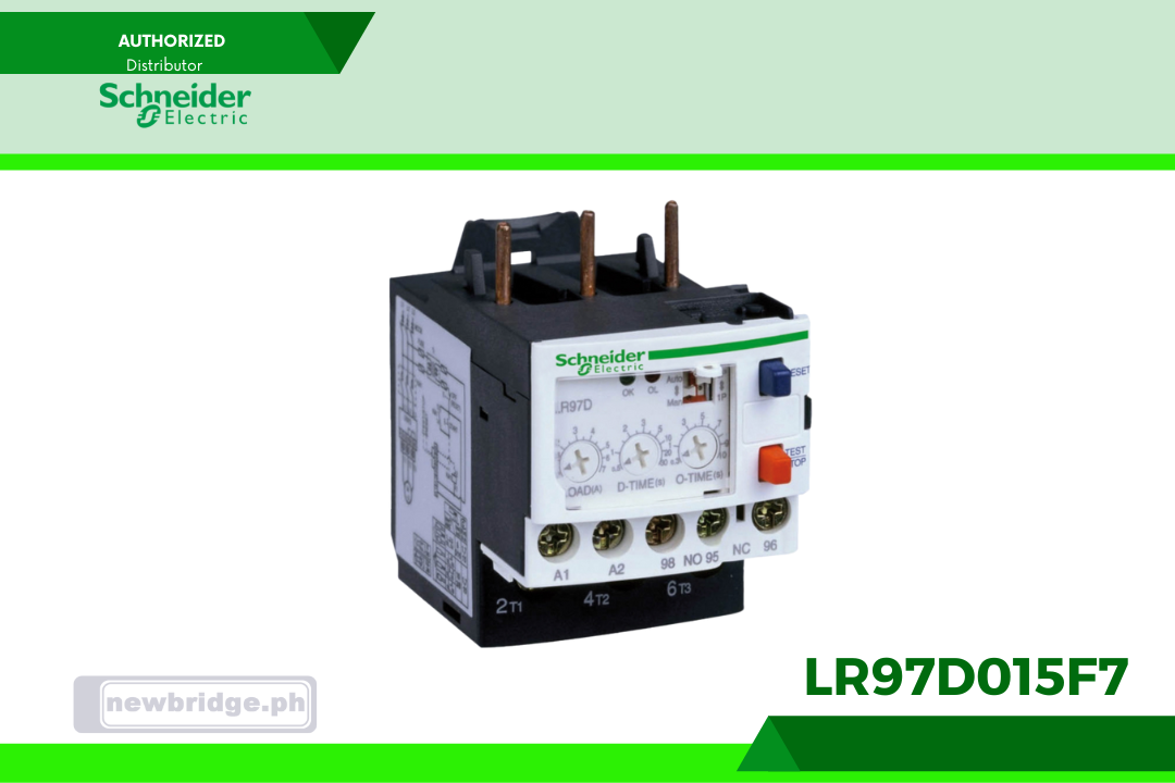 LR97D015F7, electronic overload relay for motor TeSys - 0.3 to 1.5 A - 100-120 V AC