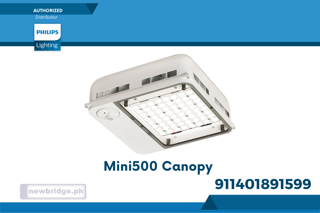 BBP500 G2 107W CW LED140 PSU S-WB EN CANOPY MINI STREET LIGHT