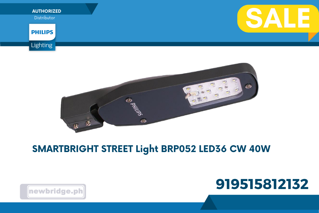 BRP052 LED36 CW 40W SMARTBRIGHT STREET Light