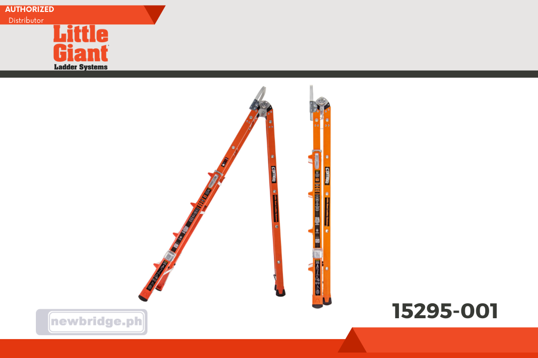 15295-001 COMBO SXE COMBO SXE, Model 12 - ANSI Type IAA - 375 lb Rated, Fiberglass Articulated Extendable Ladder