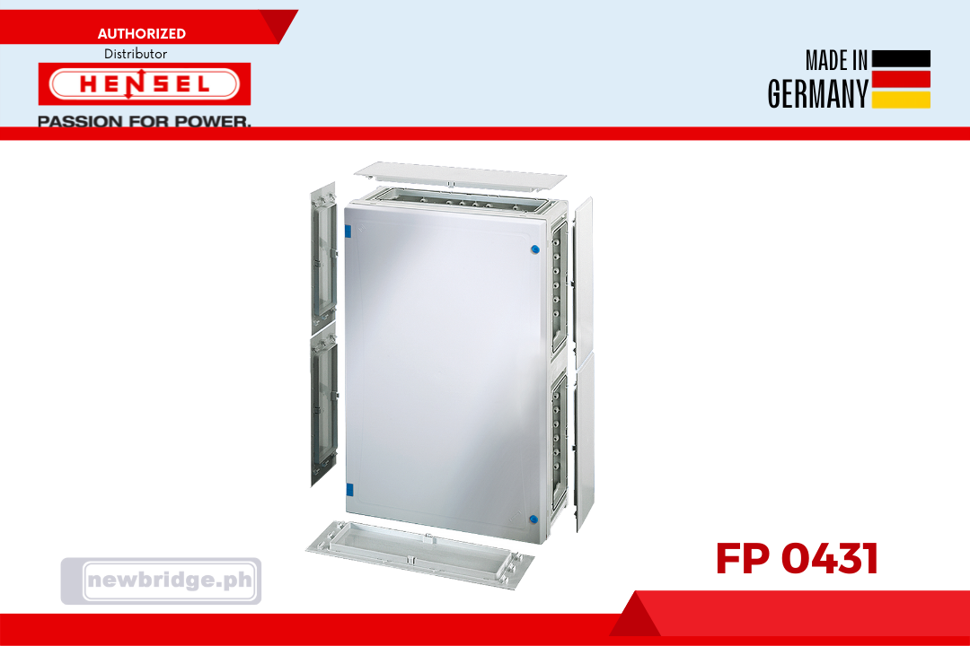 FP 0431 Empty enclosures with closing plates polycarbonate IP65
