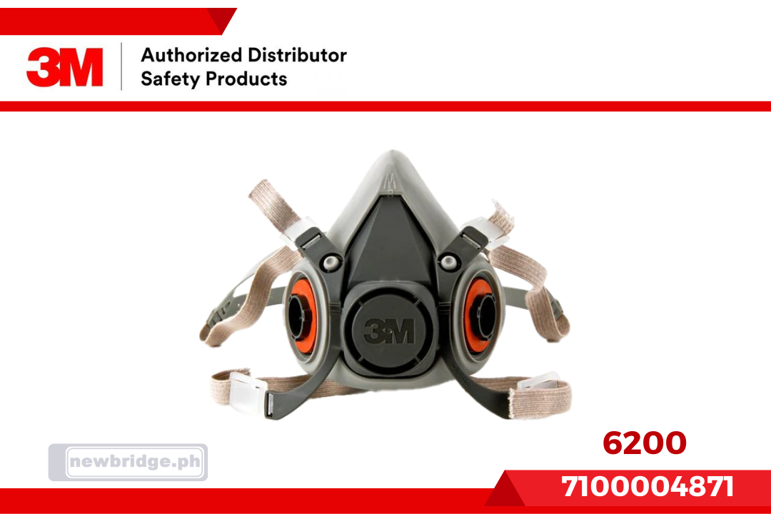 3M™ Half Facepiece Reusable Respirator 6200, Medium