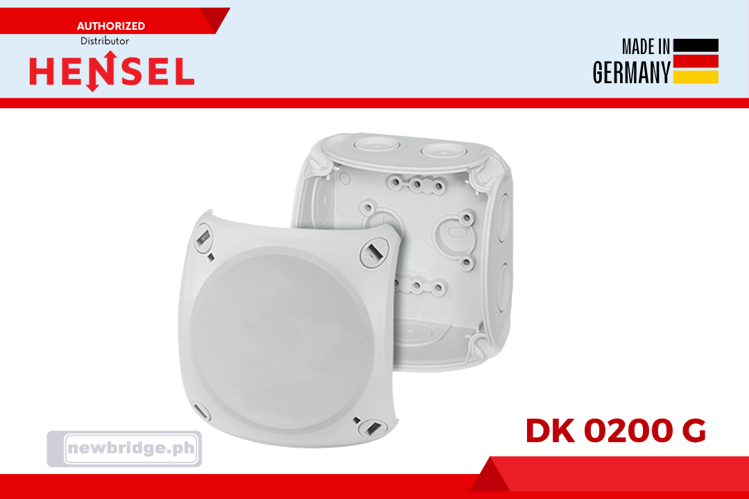 DK 0200 G Cable junction box without terminals Gray