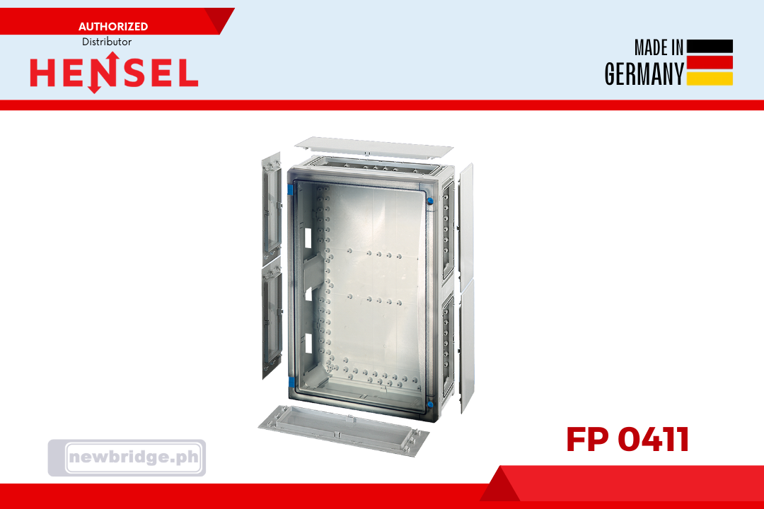 Empty enclosures with closing plates  FP 0411 Polycarbonate