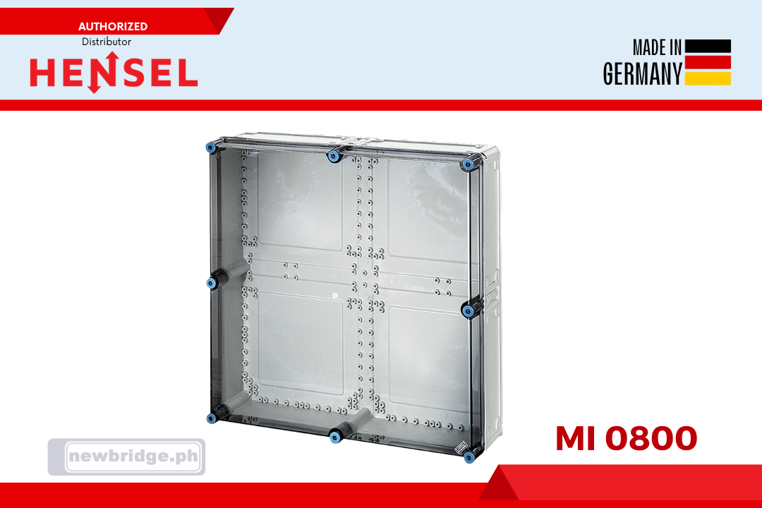 Mi 0800 Empty boxes with transparent lid (polycarbonate) IP65